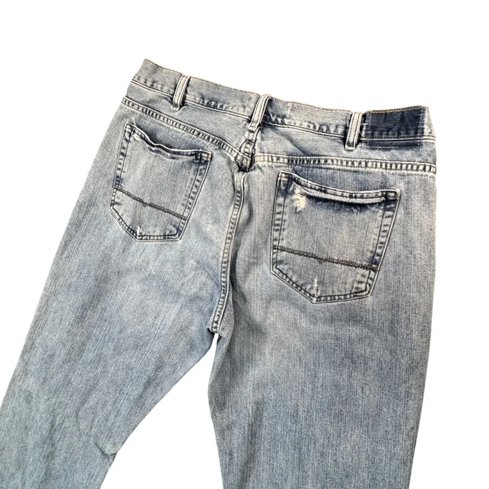 Vintage Old Navy Boot Cut‎ Jeans Distressed Baggy Y2K Skater Grunge Punk Denim